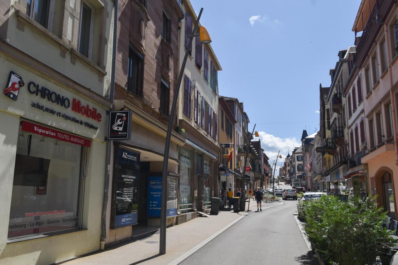 Ferienwohnung Lumineux - L'Amazone - Gare Saverne Exterior foto